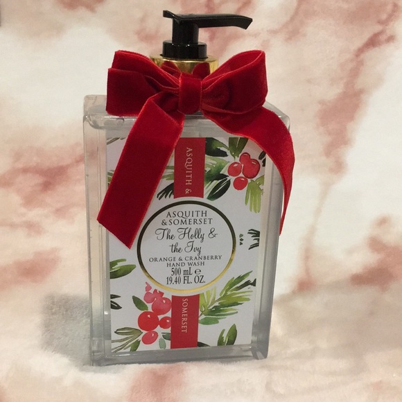 Asquith Somerset The Holly The Ivy Scented Orange Cranberry Hand Soap NWT 19.40o - Picture 12 of 16